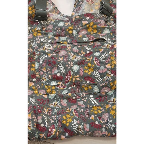 Duluth Trading Co. Heirloom Butterfly and Floral Print Gardening Bib Large X 31L - Picture 7 of 12